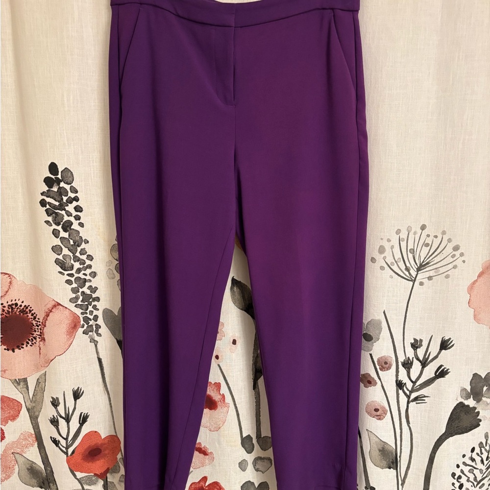 J. Crew Purple Kate Pants